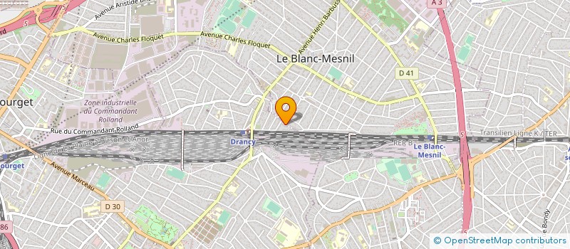 localisation de l'entreprise MONSIEUR SEBASTIEN MOREAU à DRANCY