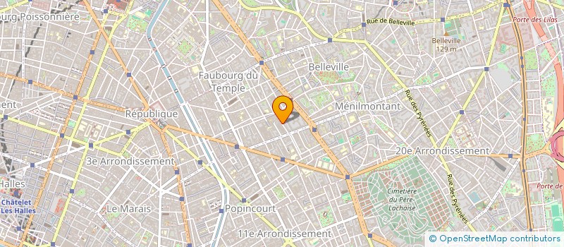 localisation de l'entreprise MONSIEUR SEBASTIEN MOREAU  PARIS 11