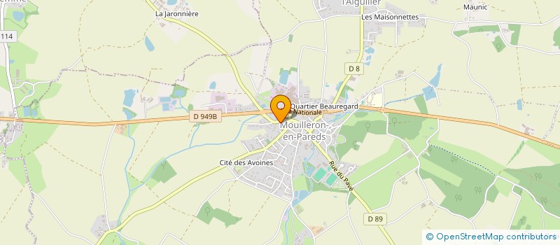 localisation de l'entreprise MONSIEUR SEBASTIEN MOREAU à MOUILLERON-SAINT-GERMAIN