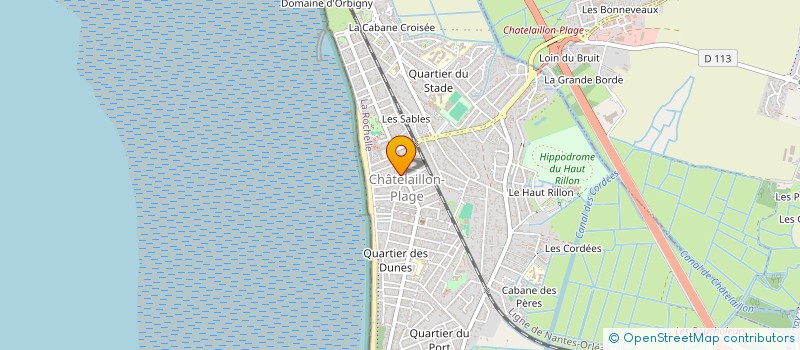 localisation de l'entreprise MONSIEUR SEBASTIEN MOREAU  CHATELAILLON-PLAGE