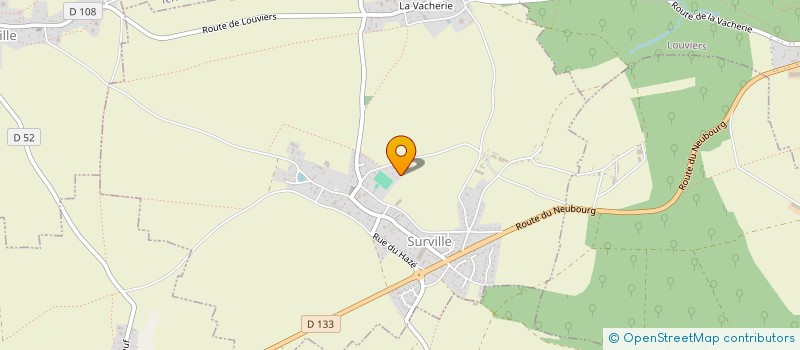 localisation de l'entreprise MONSIEUR SEBASTIEN MOREAU  SURVILLE