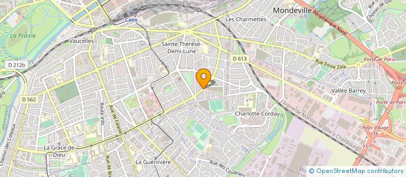 localisation de l'entreprise MONSIEUR SEBASTIEN MOREL à CAEN