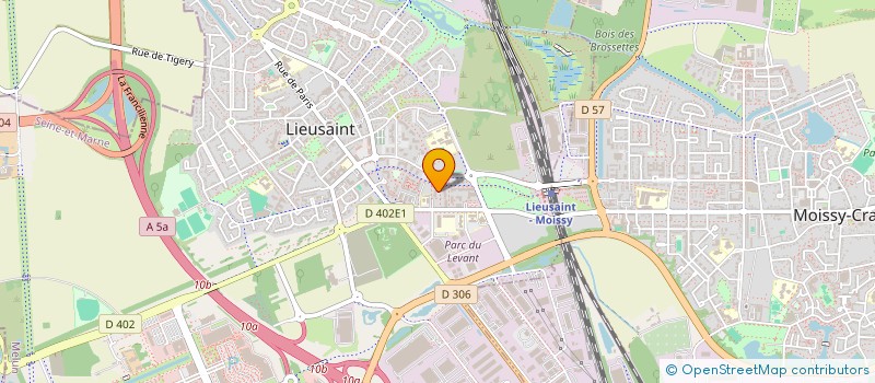 localisation de l'entreprise MONSIEUR SEBASTIEN MOREL  LIEUSAINT