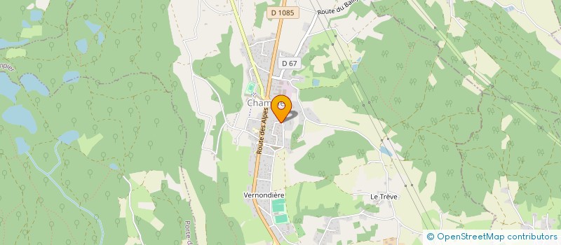 localisation de l'entreprise MONSIEUR SEBASTIEN MOREL  CHAMPIER