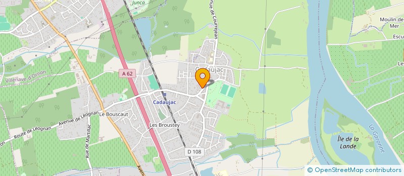 localisation de l'entreprise MONSIEUR SEBASTIEN MORENO  CADAUJAC