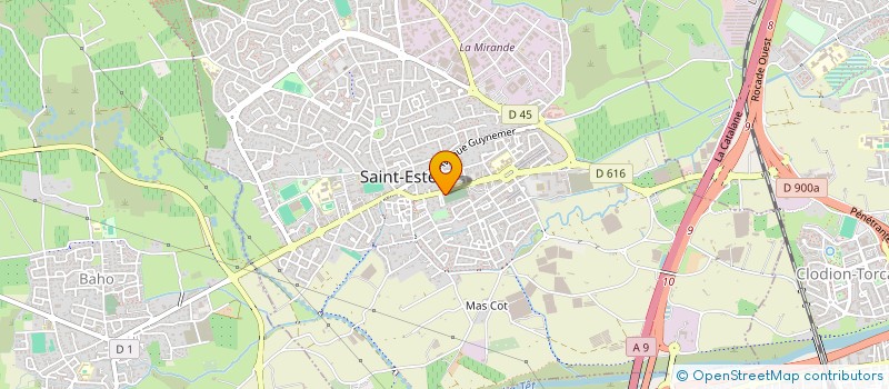localisation de l'entreprise MONSIEUR SEBASTIEN MORENTE à SAINT-ESTEVE