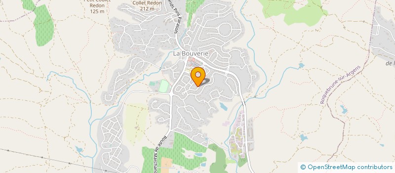 localisation de l'entreprise MONSIEUR SEBASTIEN MORETTI à ROQUEBRUNE-SUR-ARGENS