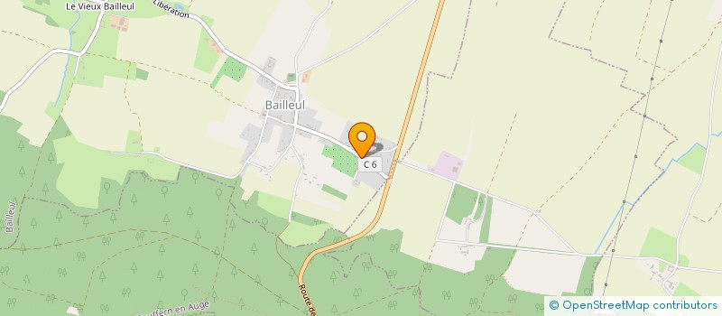 localisation de l'entreprise MONSIEUR SEBASTIEN MORILLAND  BAILLEUL