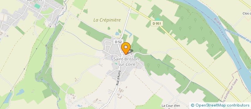 localisation de l'entreprise MONSIEUR SEBASTIEN MORIN  SAINT-BRISSON-SUR-LOIRE