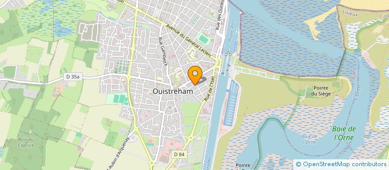 localisation de l'entreprise MONSIEUR SEBASTIEN MORIN  OUISTREHAM