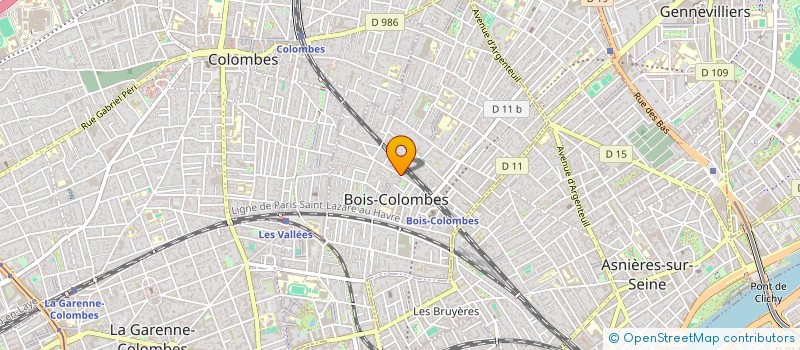 localisation de l'entreprise MONSIEUR SEBASTIEN MORONI à BOIS-COLOMBES