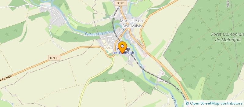 localisation de l'entreprise MONSIEUR SEBASTIEN MOSCATELLI  MARSEILLE-EN-BEAUVAISIS