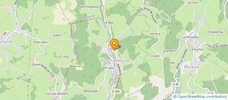 localisation de l'entreprise MONSIEUR SEBASTIEN MOUILLEVOIS  COURS