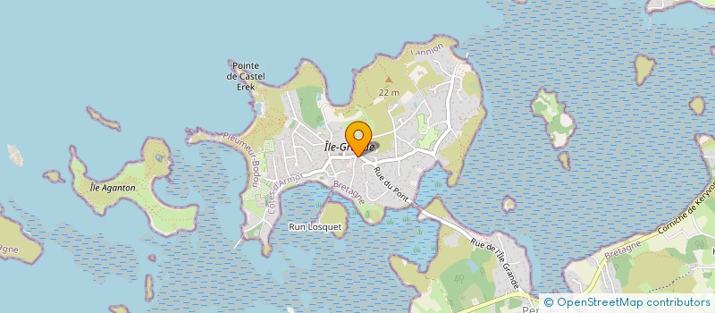 localisation de l'entreprise MONSIEUR SEBASTIEN MOULLEC  PLEUMEUR-BODOU