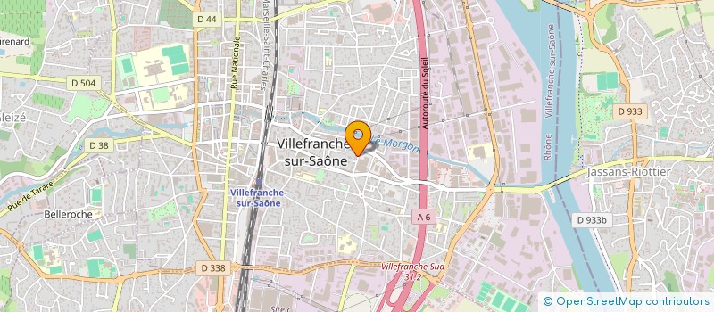 localisation de l'entreprise MONSIEUR SEBASTIEN MOUNIER  VILLEFRANCHE-SUR-SAONE