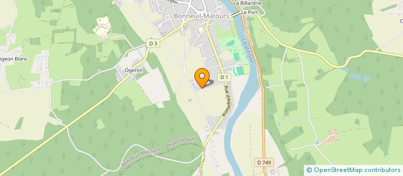 localisation de l'entreprise MONSIEUR SEBASTIEN MOUNITION  VIC-LE-COMTE