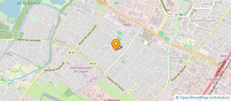 localisation de l'entreprise MONSIEUR SEBASTIEN MOURICHON à TOULOUSE