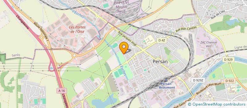 localisation de l'entreprise MONSIEUR SEBASTIEN MOUYNET  PERSAN