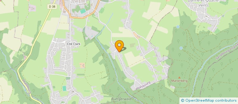 localisation de l'entreprise MONSIEUR SEBASTIEN MUGEL  PHALSBOURG