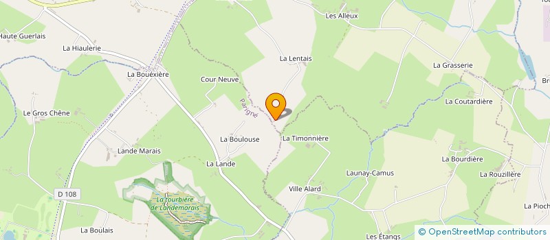 localisation de l'entreprise MONSIEUR SEBASTIEN MUGNIER  LOUVIGNE-DU-DESERT