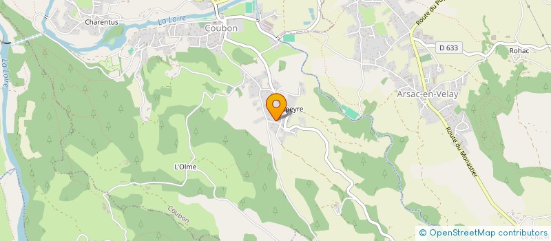 localisation de l'entreprise MONSIEUR SEBASTIEN MUJDZIC  COUBON