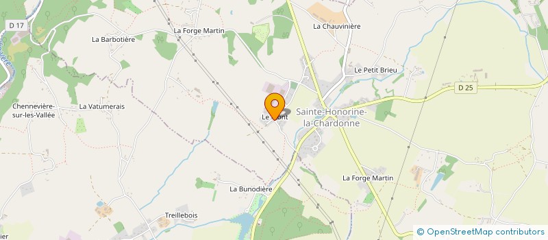 localisation de l'entreprise MONSIEUR SEBASTIEN MULHAUSER à SAINTE-HONORINE-LA-CHARDONNE