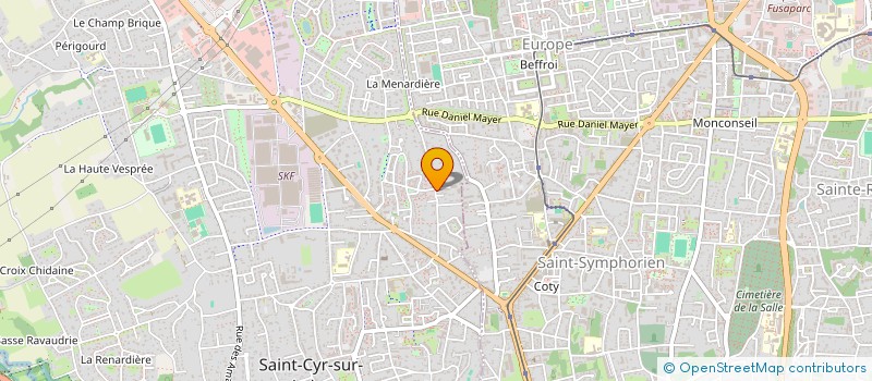 localisation de l'entreprise MONSIEUR SEBASTIEN MULTEAU  SAINT-CYR-SUR-LOIRE