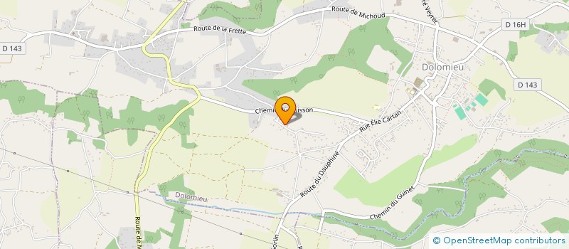 localisation de l'entreprise MONSIEUR SEBASTIEN MURCIA  DOLOMIEU