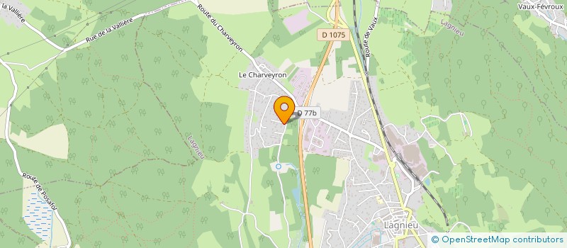 localisation de l'entreprise MONSIEUR SEBASTIEN MURTIN  LAGNIEU