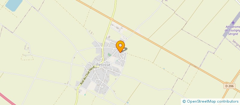 localisation de l'entreprise MONSIEUR SEBASTIEN MUTIN  CHANTONNAY