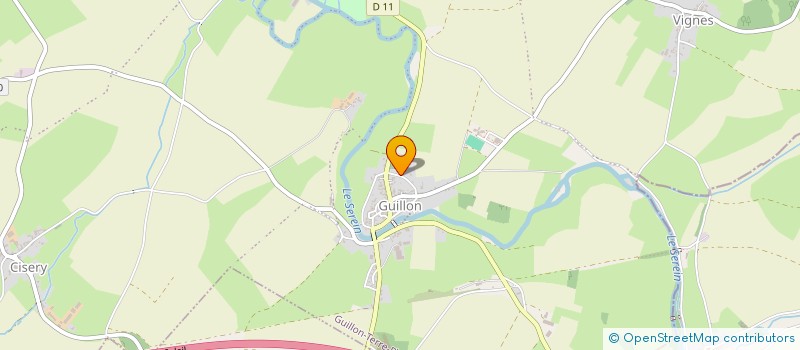 localisation de l'entreprise MONSIEUR SEBASTIEN NABICA  GUILLON-TERRE-PLAINE