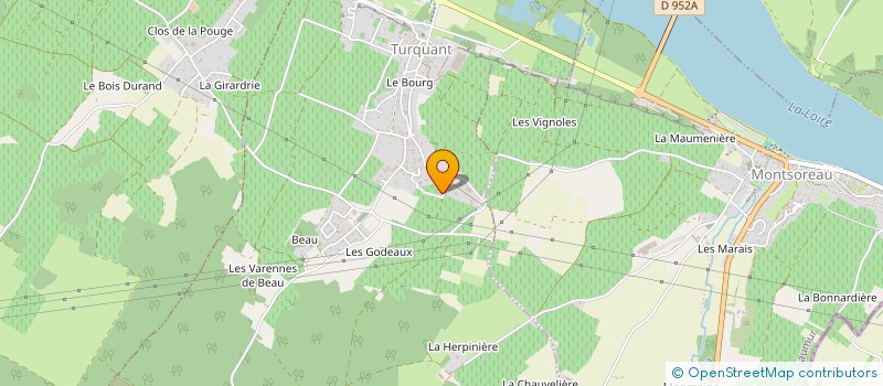 localisation de l'entreprise MONSIEUR SEBASTIEN NAU  TURQUANT