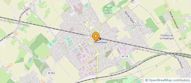 localisation de l'entreprise MONSIEUR SEBASTIEN NAUDTS  PERENCHIES