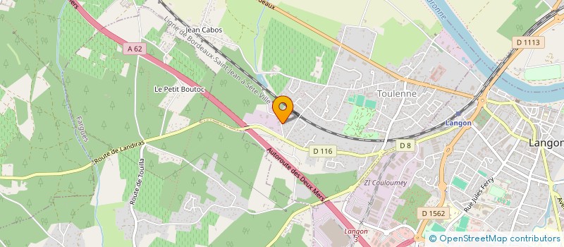 localisation de l'entreprise MONSIEUR SEBASTIEN NAVARRI  TOULENNE