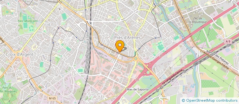 localisation de l'entreprise MONSIEUR SEBASTIEN NAVARRO à MONTPELLIER