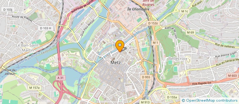 localisation de l'entreprise MONSIEUR SEBASTIEN NAVEZ à METZ
