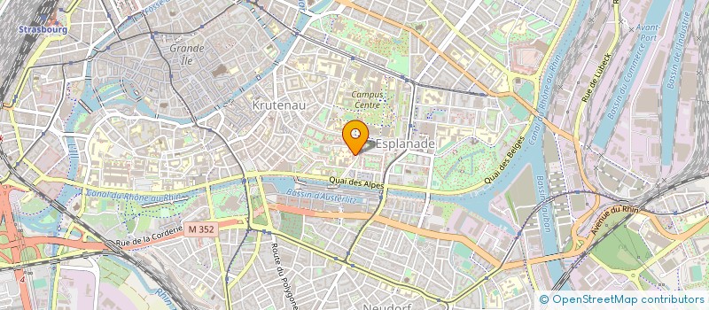 localisation de l'entreprise MONSIEUR SEBASTIEN NDIAYE à STRASBOURG