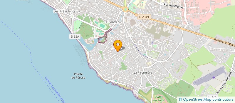 localisation de l'entreprise MONSIEUR SEBASTIEN NEAU à LES SABLES D'OLONNE
