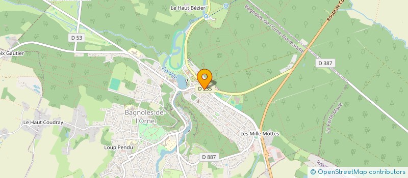 localisation de l'entreprise MONSIEUR SEBASTIEN NEFAUT à BAGNOLES-DE-L'ORNE-NORMANDIE