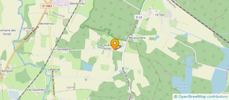 localisation de l'entreprise MONSIEUR SEBASTIEN NEYRAT  SERVAS