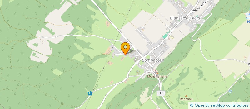 localisation de l'entreprise MONSIEUR SEBASTIEN NICOD à VAL D'USIERS