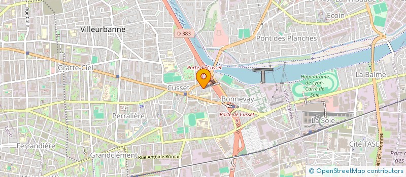 localisation de l'entreprise MONSIEUR SEBASTIEN NICOLAS  VILLEURBANNE