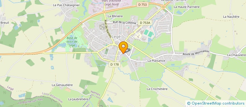 localisation de l'entreprise MONSIEUR SEBASTIEN NICOLAS  LEGE