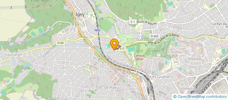 localisation de l'entreprise MONSIEUR SEBASTIEN NICOLAS  IGNY