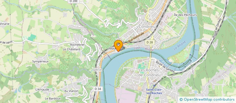 localisation de l'entreprise MONSIEUR SEBASTIEN NICOLAS FARRE  CONDRIEU