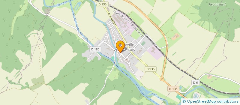 localisation de l'entreprise MONSIEUR SEBASTIEN NIERDING à SAUDRUPT