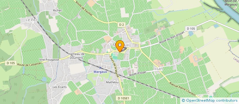 localisation de l'entreprise MONSIEUR SEBASTIEN NIETO  MARGAUX-CANTENAC