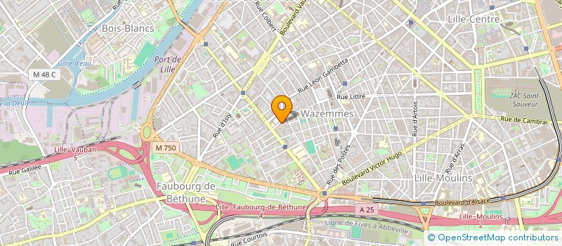 localisation de l'entreprise MONSIEUR SEBASTIEN NOE à LILLE