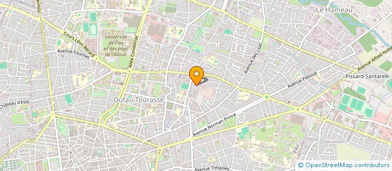 localisation de l'entreprise MONSIEUR SEBASTIEN NOEL à PAU