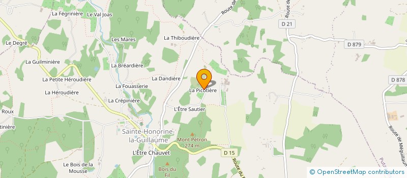 localisation de l'entreprise MONSIEUR SEBASTIEN NOEL à PUTANGES-LE-LAC